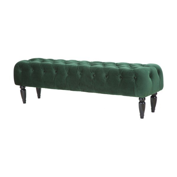 Panchina Chantal verde smeraldo - Mauro Ferretti
