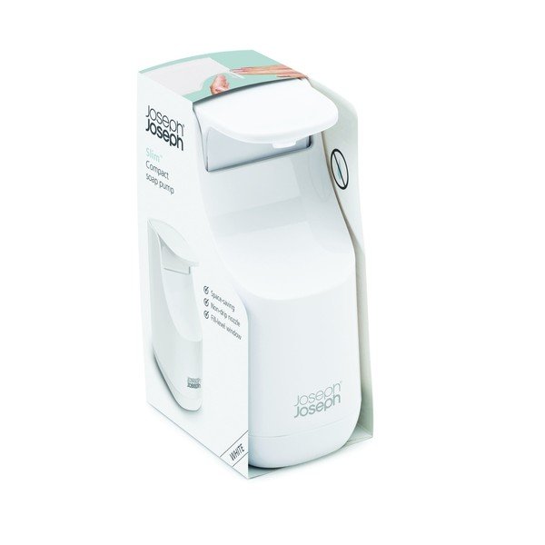 Distributore di sapone bianco Slim - Joseph Joseph-image-4