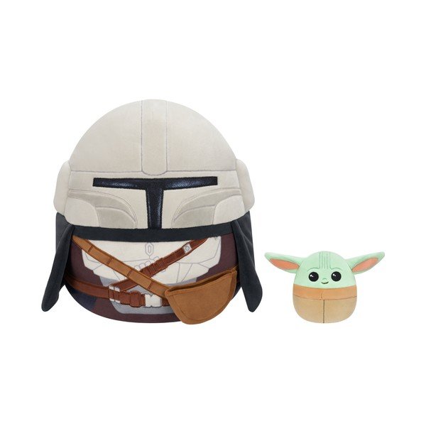 Peluche Mandalorian & Grogu – SQUISHMALLOWS