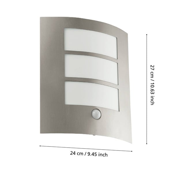 Illuminazione esterna LED da parete (altezza 26 cm) CITY - EGLO-image-3