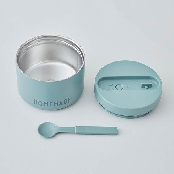 Scatola per snack con cucchiaio - Design Letters-image-1