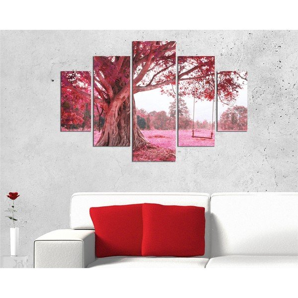 5 pezzi di pittura murale Romance - Miracle-image-1