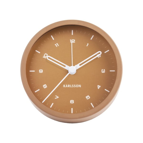 Sveglia marrone caramello , ø 9 cm Tinge - Karlsson-image-2