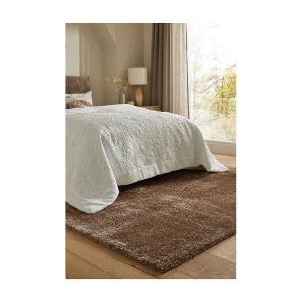 Tappeto in fibra riciclata marrone 120x170 cm Velvet - Flair Rugs-image-2