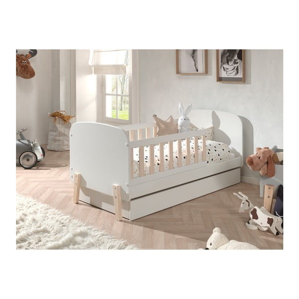 Letto per bambini bianco, 70 x 140 cm Kiddy - Vipack-image-2