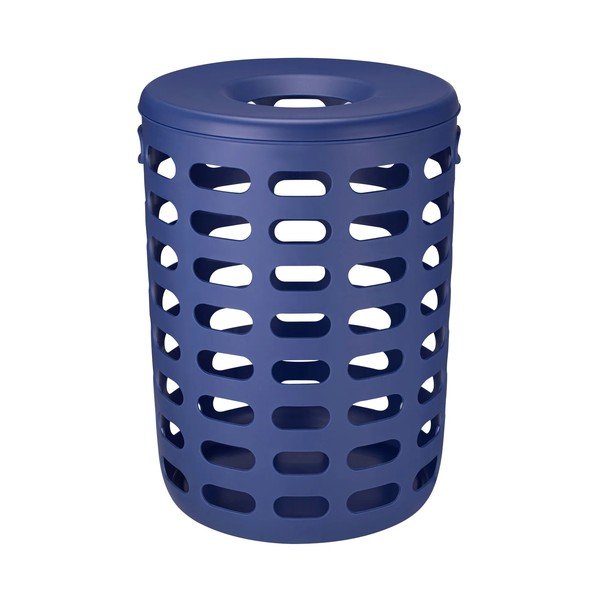 Cesta per il bucato blu in plastica Korie – Blomus
