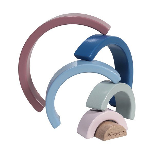 Giocattolo pieghevole in legno Rainbow - Kindsgut-image-4