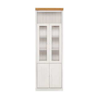Vetrina in legno di pino bianco 74x223 cm Anita - Støraa