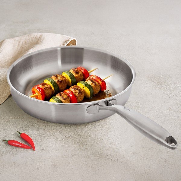 Padella in acciaio inox ø 28 cm Steela – Orion-image-1