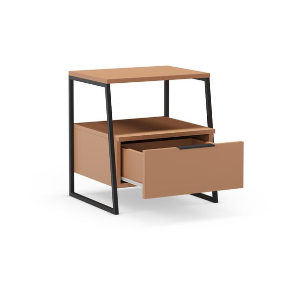 Comodino color mattone Velia - Marckeric-image-3