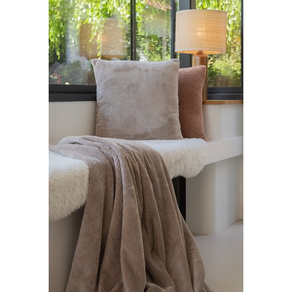 Cuscino decorativo in micropile 45x45 cm Pippa – Tiseco Home Studio-image-1