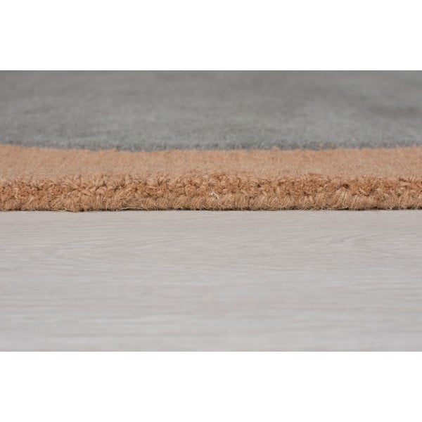 Tappeto in lana blu/marrone 200x290 cm Esrei - Flair Rugs-image-3