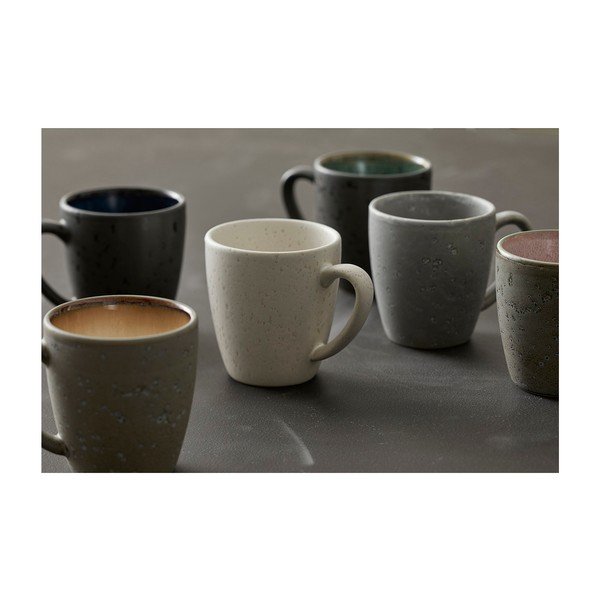 Tazza nera/blu in gres 190 ml Gastro – Bitz-image-1