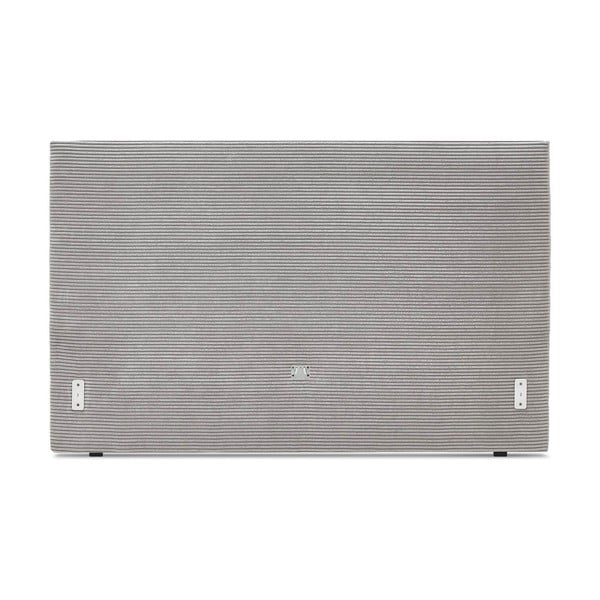 Letto matrimoniale imbottito grigio chiaro con griglia 180x200 cm Anja - Bobochic Paris-image-3