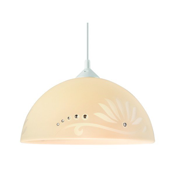 Apparecchio a sospensione beige Prato - LAMKUR-image-1