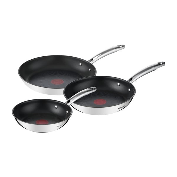 Teglie in acciaio inox 3 pezzi Duetto+ - Tefal