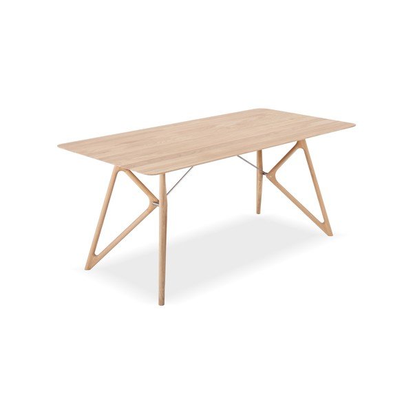 Tavolo da pranzo con piano in rovere 180x90 cm Tink - Gazzda