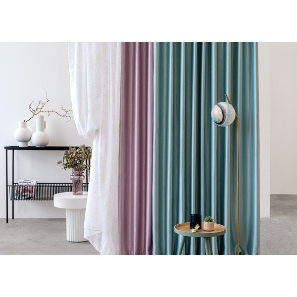 Tenda a ganci viola 140x260 cm Canyon - Mendola Fabrics-image-2