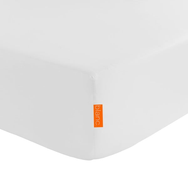 Lenzuolo elastico Basic White, 180x200 cm - Blanc