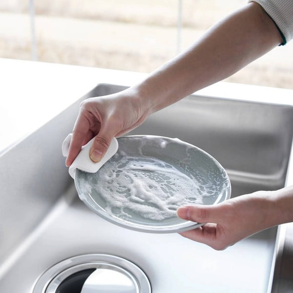 Spugna per piatti in silicone Tower – YAMAZAKI-image-1