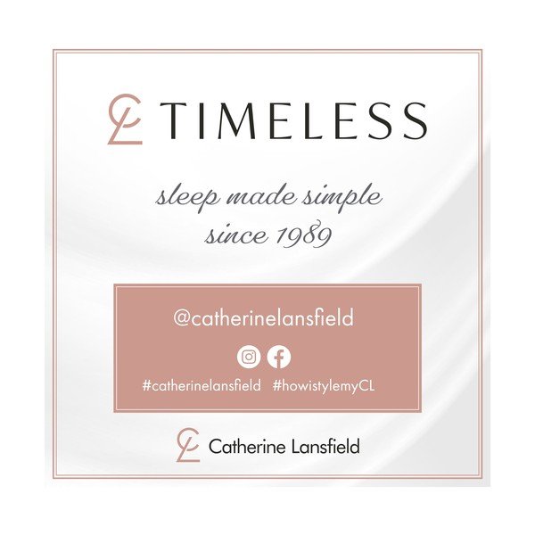 Biancheria da letto bianca/verde per letto singolo 135x200 cm Scallop Border – Catherine Lansfield-image-4