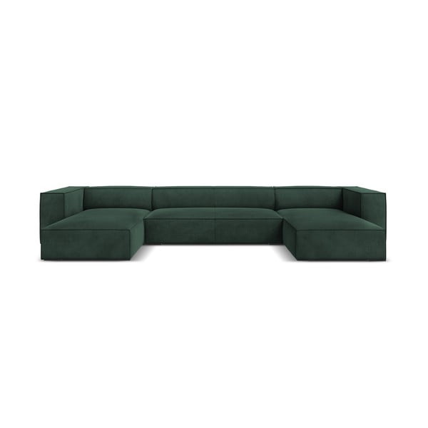 Divano angolare verde scuro (a U) Madame - Windsor & Co Sofas