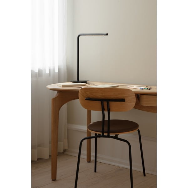 Lampada da tavolo LED nera in metallo con intensità regolabile (altezza totale 46 cm) Omni Table – UMAGE-image-1