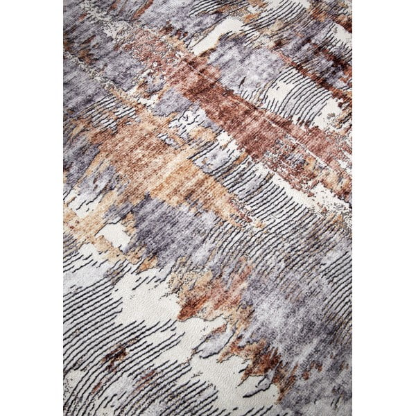 Tappeto grigio 200x290 cm Malard Copper Gold - Elle Decoration-image-4