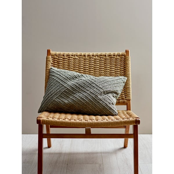 Cuscino in cotone verde Amanda, 40 x 60 cm Diagonal - Södahl-image-1