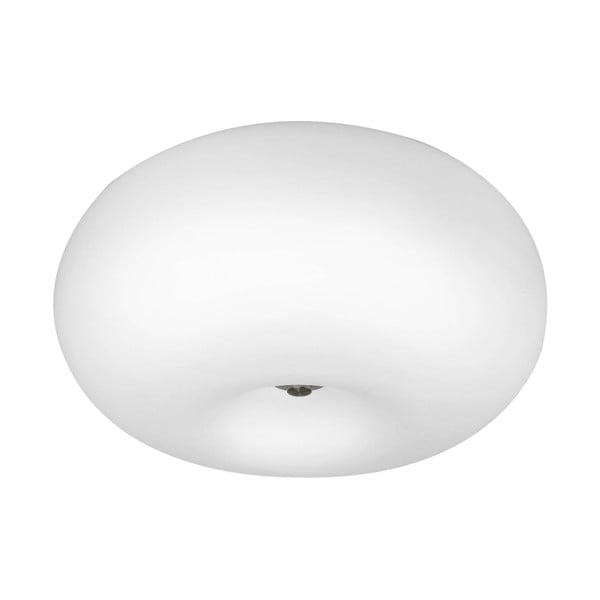 Plafoniera bianca con paralume in vetro OPTICA – EGLO