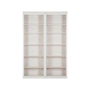 Libreria in legno di pino bianco 148x223 cm Anita - Støraa