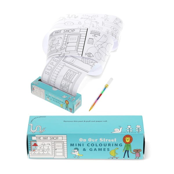 Libro da colorare On Our Street – Rex London