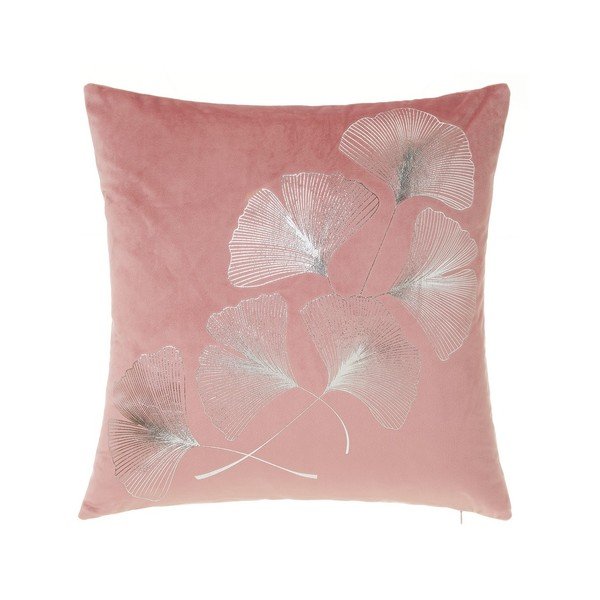 Cuscino decorativo in velluto 45x45 cm Ginkgo Mauve - Casa Selección