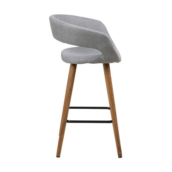 Set di 2 sgabelli da bar grigi Gill - Actona-image-4