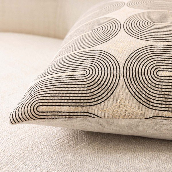 Cuscino decorativo 40x60 cm Ondine – douceur d'intérieur-image-1