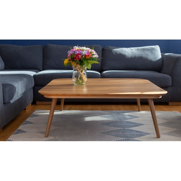 Tavolino in legno di frassino, 110 x 110 cm Contrast Tetra - Ragaba-image-3