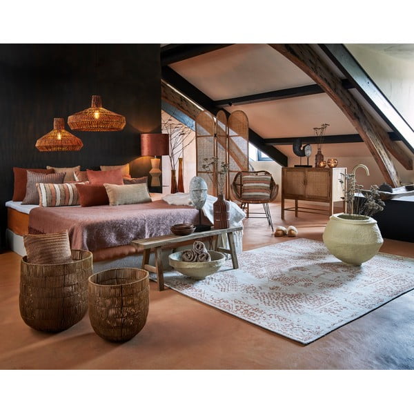 Panchina in colore naturale Safane - Light & Living-image-1