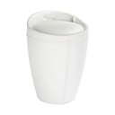 Cesto portabiancheria bianco e sgabello in un unico look, 20 l Candy - Wenko