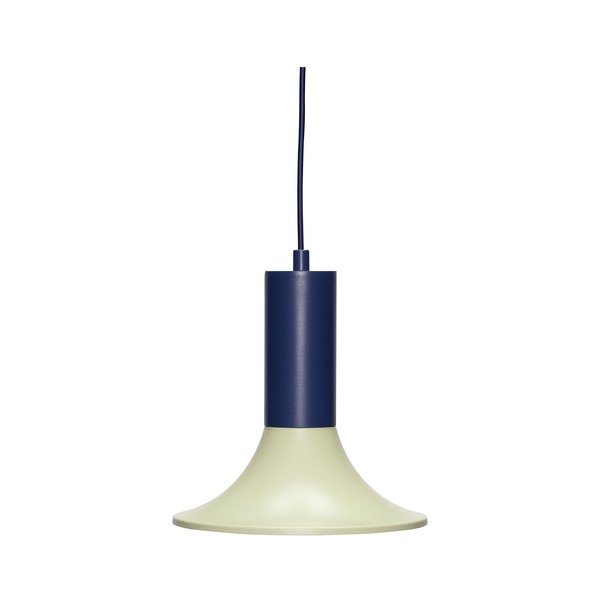 Lampadario verde chiaro/blu scuro in metallo con intensità regolabile ø 25 cm Luminary – Hübsch