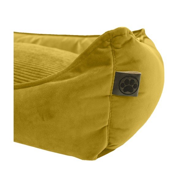 Letto per cani giallo Cocoon, 90 x 70 cm - Ego Dekor-image-1