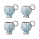 Tazzine in set per cappuccino azzurre in gres 4 pz 250 ml Avonlea – Bloomingville