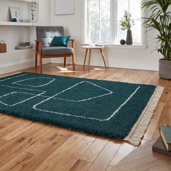 Tappeto verde smeraldo , 160 x 220 cm Boho - Think Rugs-image-2