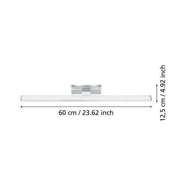 Lampada da parete LED argentata PANDELLA 1 – EGLO-image-2