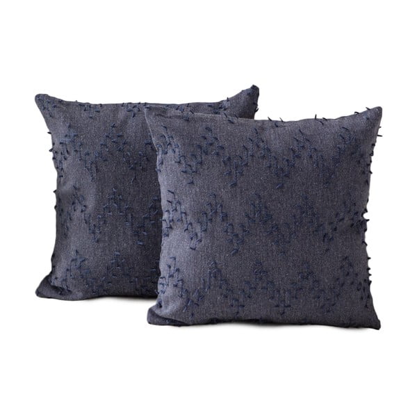 Federe decorative in set 2 pz 43x43 cm Tuffet – Mioli Decor