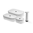 Set di 3 scatole per alimenti e pompa per il vuoto Flavia - Compactor