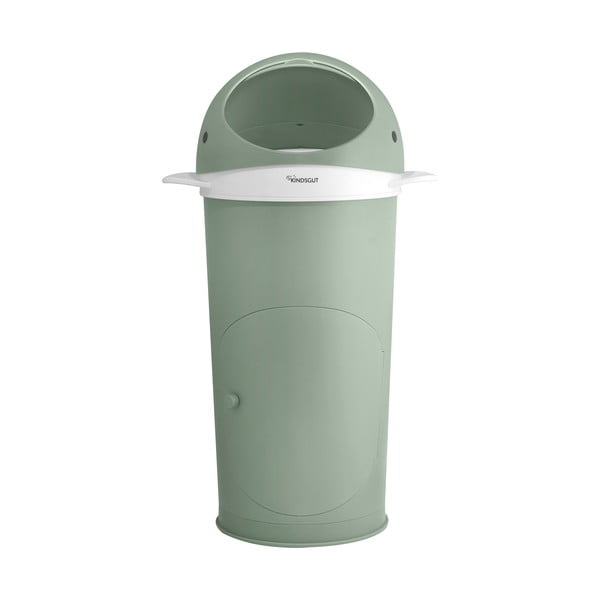 Cestino in plastica verde per pannolini 25 l Whale - Kindsgut-image-4