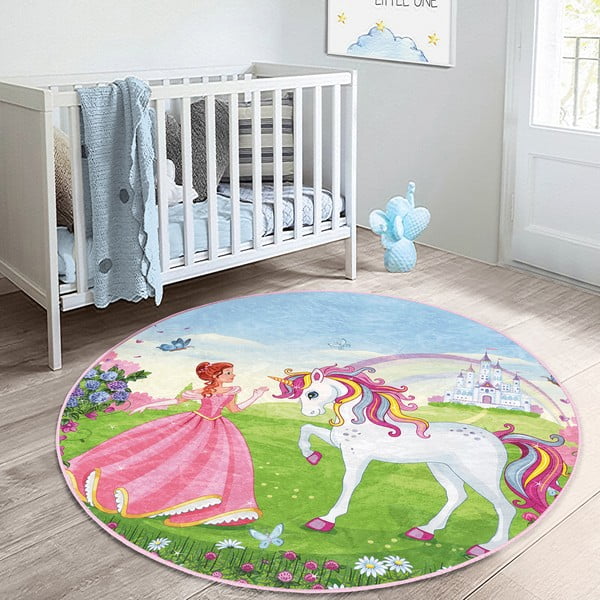 Tappeto per bambini ø 80 cm Comfort - Mila Home-image-4