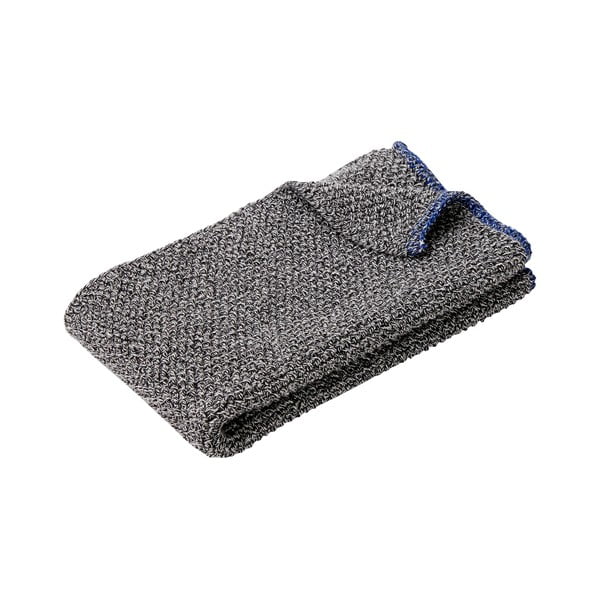 Asciugamano in cotone grigio Rosa, 40 x 60 cm - Hübsch