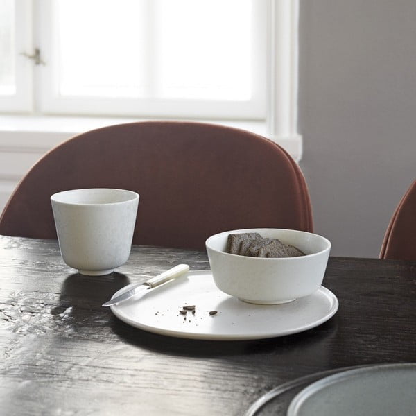 Ciotola in gres bianco , ⌀ 15 cm Ombria - Kähler Design-image-1