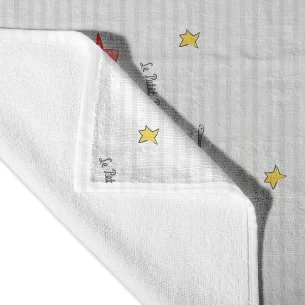 Asciugamano bianco per bambini 70x150 cm Son monde - Mr. Fox-image-2